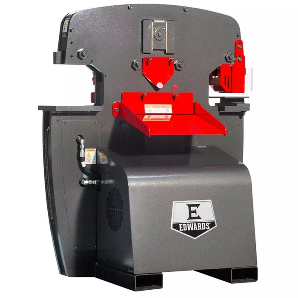 Tools & Equipment Edwards IW55-1P230 230V 55 Ton 1 Phase Heavy Duty High Capacity Ironworker 6 Tools & Equipment Edwards IW55-1P230 230V 55 Ton 1 Phase Heavy Duty High Capacity Ironworker