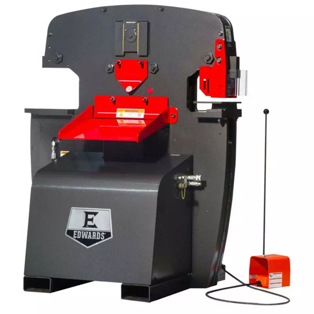 Tools & Equipment Edwards IW55-1P230 230V 55 Ton 1 Phase Heavy Duty High Capacity Ironworker 8 Tools & Equipment Edwards IW55-1P230 230V 55 Ton 1 Phase Heavy Duty High Capacity Ironworker