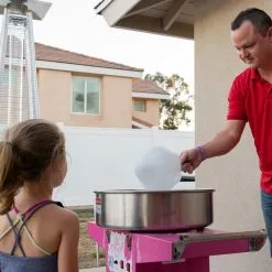 Funtime FT1000 Commercial Candy Cloud Cotton Hard Candy Machine Floss Maker Cart