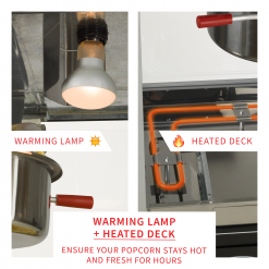 FunTime FT1626PP Palace Popper 16 Oz Commercial Bar Style Popcorn Popper Machine Home Goods