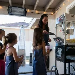 FunTime FT1665PP Palace Popper 16 OZ Commercial Bar Popcorn Popper Machine Cart Home Goods