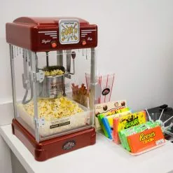 FunTime FT2518 2.5oz Rock'N Popper Popcorn Machine Maker Retro Style