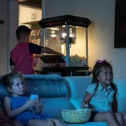 FunTime FT454CB 4oz Black Popcorn Popper Machine Maker Cart Vintage Style Home Goods 42 FunTime FT454CB 4oz Black Popcorn Popper Machine Maker Cart Vintage Style Home Goods