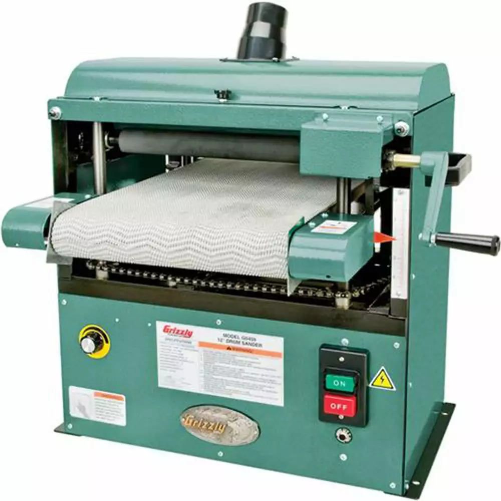 Grizzly G0459 115V 12 Inch 1-1/2 HP Baby Drum Sander Sanders 3 Grizzly G0459 115V 12 Inch 1-1/2 HP Baby Drum Sander Sanders