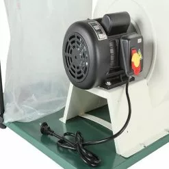 Grizzly G0548ZP 240V 2 HP Canister Dust Collector With Aluminum Impeller