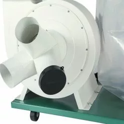 Grizzly G0548ZP 240V 2 HP Canister Dust Collector With Aluminum Impeller