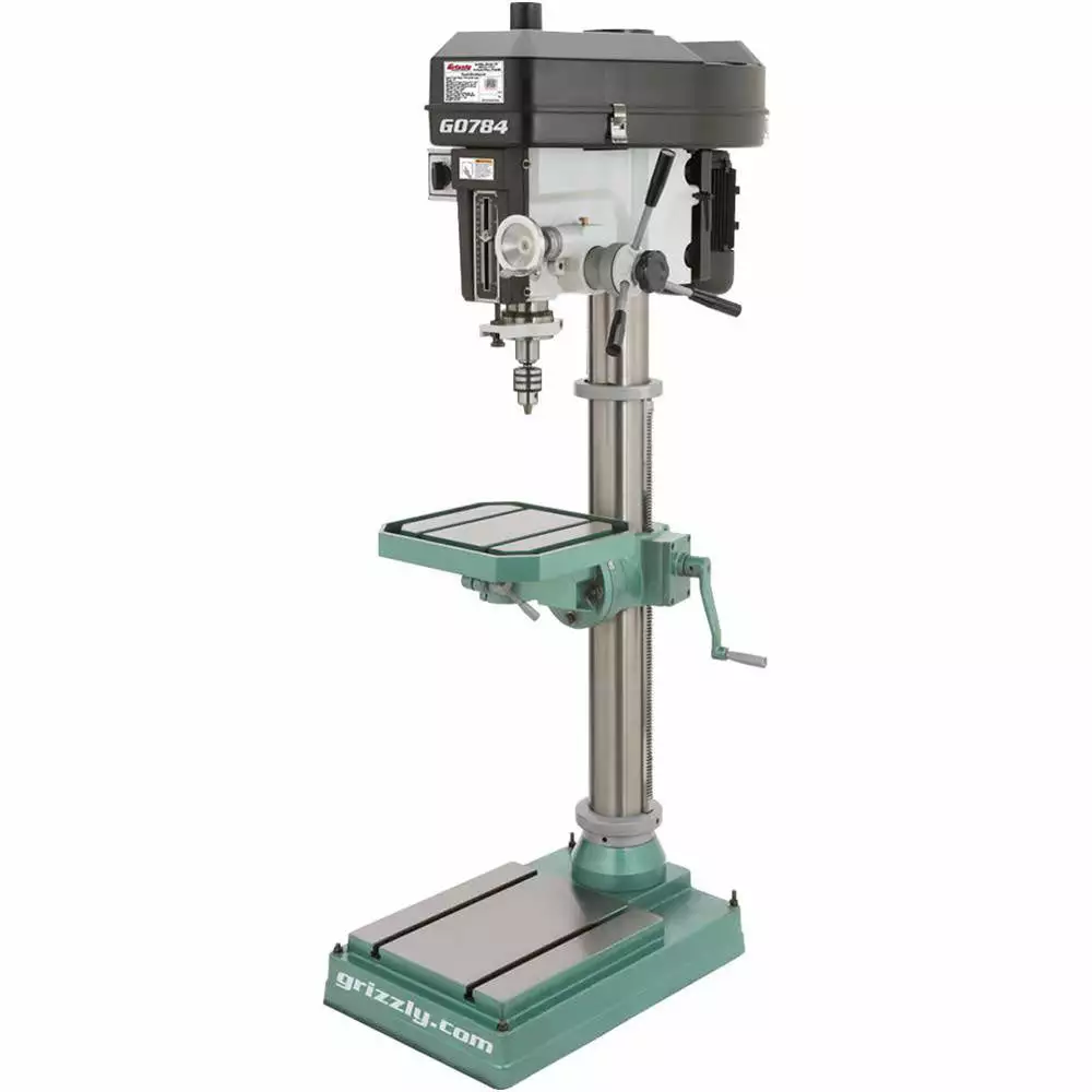 Tools & Equipment Grizzly G0784 220V 15 Inch Heavy-Duty Floor Drill Press 3 Tools & Equipment Grizzly G0784 220V 15 Inch Heavy-Duty Floor Drill Press