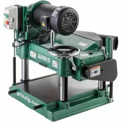 Tools & Equipment Grizzly G0815 240V 15 Inch 3 HP Heavy-Duty Planer