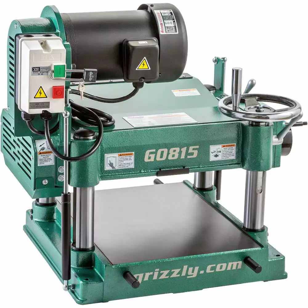 Tools & Equipment Grizzly G0815 240V 15 Inch 3 HP Heavy-Duty Planer 4 Tools & Equipment Grizzly G0815 240V 15 Inch 3 HP Heavy-Duty Planer