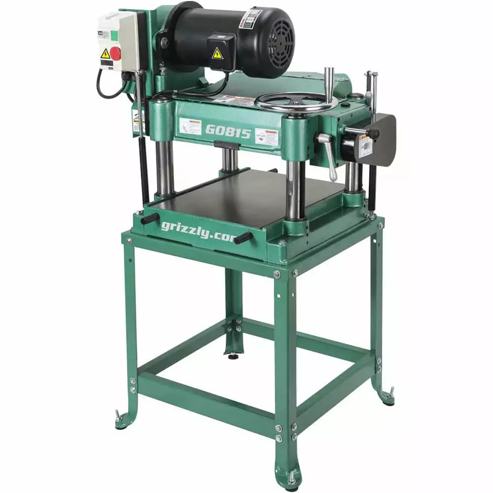 Tools & Equipment Grizzly G0815 240V 15 Inch 3 HP Heavy-Duty Planer 6 Tools & Equipment Grizzly G0815 240V 15 Inch 3 HP Heavy-Duty Planer