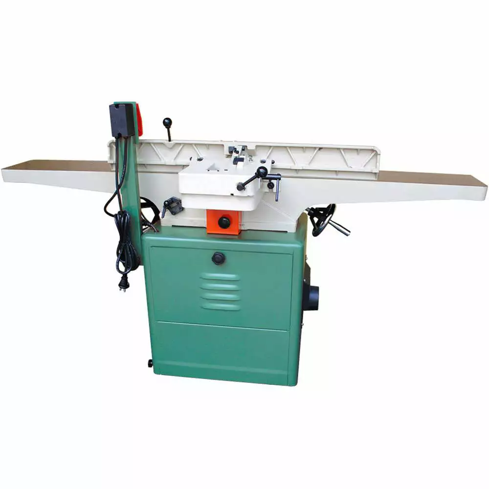 Grizzly G0856 230V 8 Inch X 72 Inch Jointer With Spiral Cutterhead & Mobile Base 4 Grizzly G0856 230V 8 Inch X 72 Inch Jointer With Spiral Cutterhead & Mobile Base