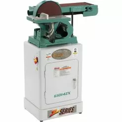 Grizzly G1014ZX 110V/220V 6 Inch X 48 Inch Belt Combo Sander Cabinet Stand Tools & Equipment