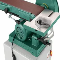 Grizzly G1014ZX 110V/220V 6 Inch X 48 Inch Belt Combo Sander Cabinet Stand Tools & Equipment