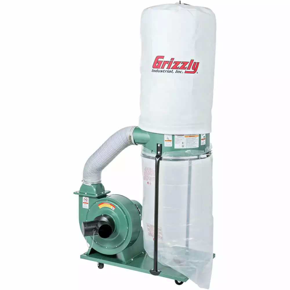 Tools & Equipment Grizzly G1028Z2 120V/240V 1-1/2 HP Dust Collector 3 Tools & Equipment Grizzly G1028Z2 120V/240V 1-1/2 HP Dust Collector