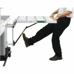 Grizzly G1317 37 Inch Double Level Table Saw Outfeed Roller System Power Tools