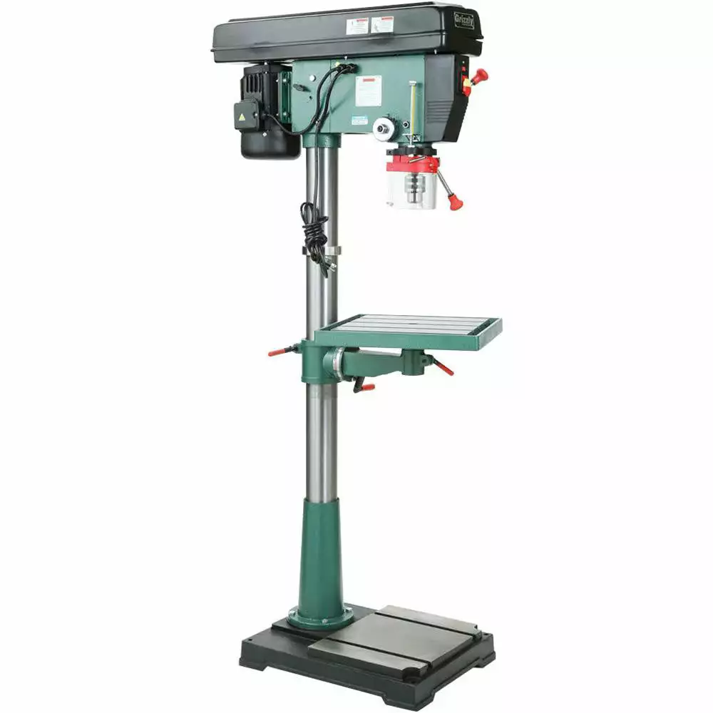 Tools & Equipment Grizzly G7948 120V/240V 20 Inch 12 Speed Floor Drill Press 4 Tools & Equipment Grizzly G7948 120V/240V 20 Inch 12 Speed Floor Drill Press