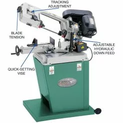 Grizzly G9742 110V 5 Inch X 6 1/2 Inch HP Metal-Cutting Bandsaw With Swivel Head 12 Grizzly G9742 110V 5 Inch X 6 1/2 Inch HP Metal-Cutting Bandsaw With Swivel Head