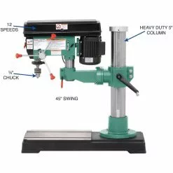 Grizzly G9969 110V/220V Radial Drill Press