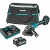 Tools & Equipment Makita GAG01M1 40V MAX XGT 4-1/2” / 5" Brushless Angle Grinder Kit W/ Brake
