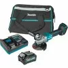Makita GAG03M1 40V MAX XGT 4-1/2” / 5" Brushless Paddle Switch Angle Grinder Kit Tools & Equipment