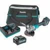 Tools & Equipment Makita GAG04M1 40V MAX XGT 4-1/2” / 5" Brushless Angle Grinder Kit W/ Brake