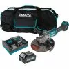 Makita GAG10M1 40V MAX XGT 7" / 9" Brushless Paddle Switch Angle Grinder Kit