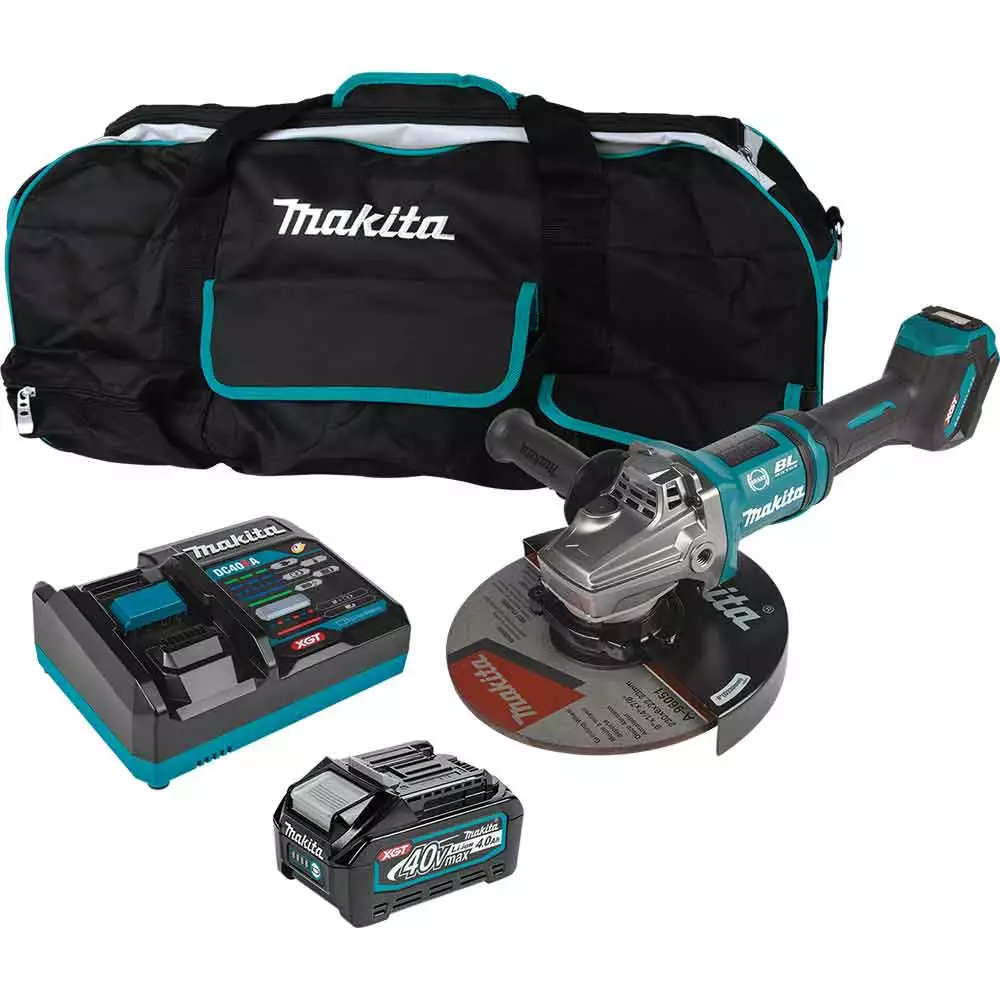Makita GAG10M1 40V MAX XGT 7" / 9" Brushless Paddle Switch Angle Grinder Kit 3 Makita GAG10M1 40V MAX XGT 7" / 9" Brushless Paddle Switch Angle Grinder Kit