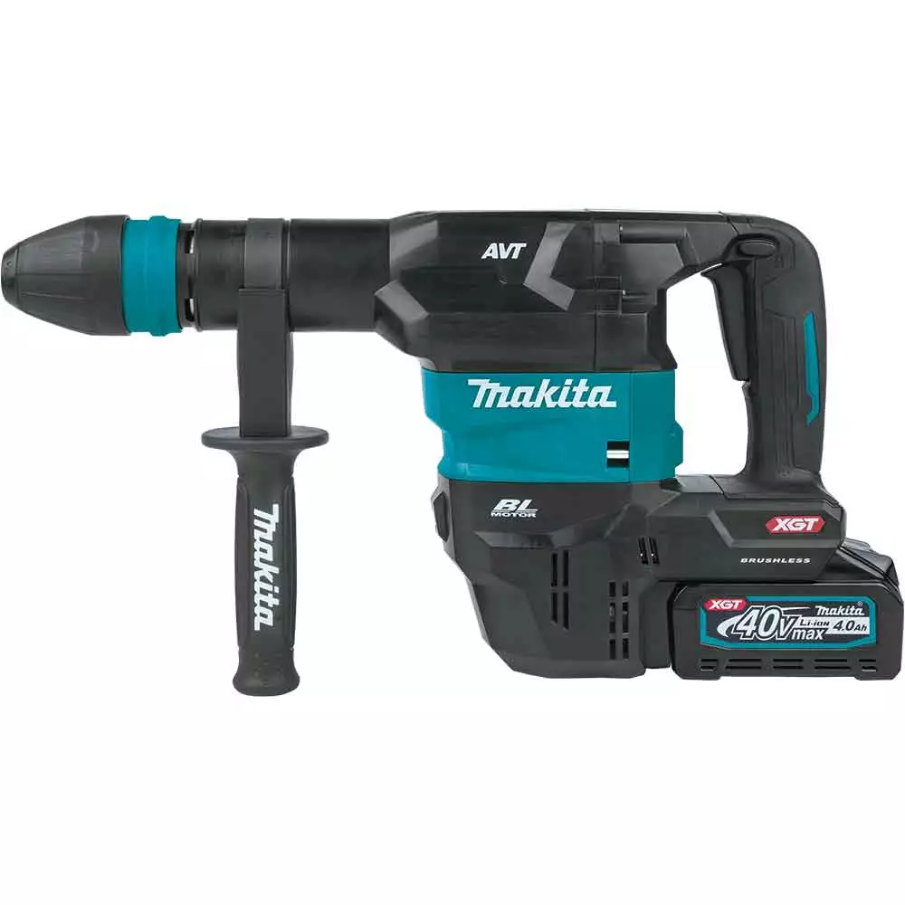 Makita GMH01M1 40V MAX XGT 15 Lb. Brushless Cordless AVT Demolition Hammer Kit 6 Makita GMH01M1 40V MAX XGT 15 Lb. Brushless Cordless AVT Demolition Hammer Kit