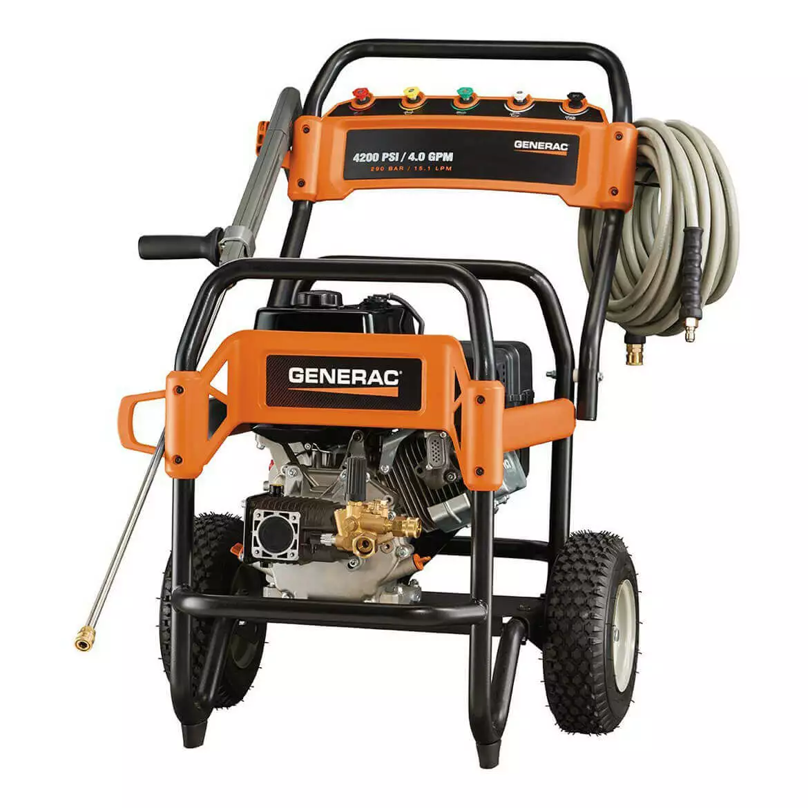 Lawn & Outdoor Power Generac GNC-6565 4,200-Psi 4.0-Gpm Cold Water Gas Semi-Pro Pressure Washer 4 Lawn & Outdoor Power Generac GNC-6565 4,200-Psi 4.0-Gpm Cold Water Gas Semi-Pro Pressure Washer