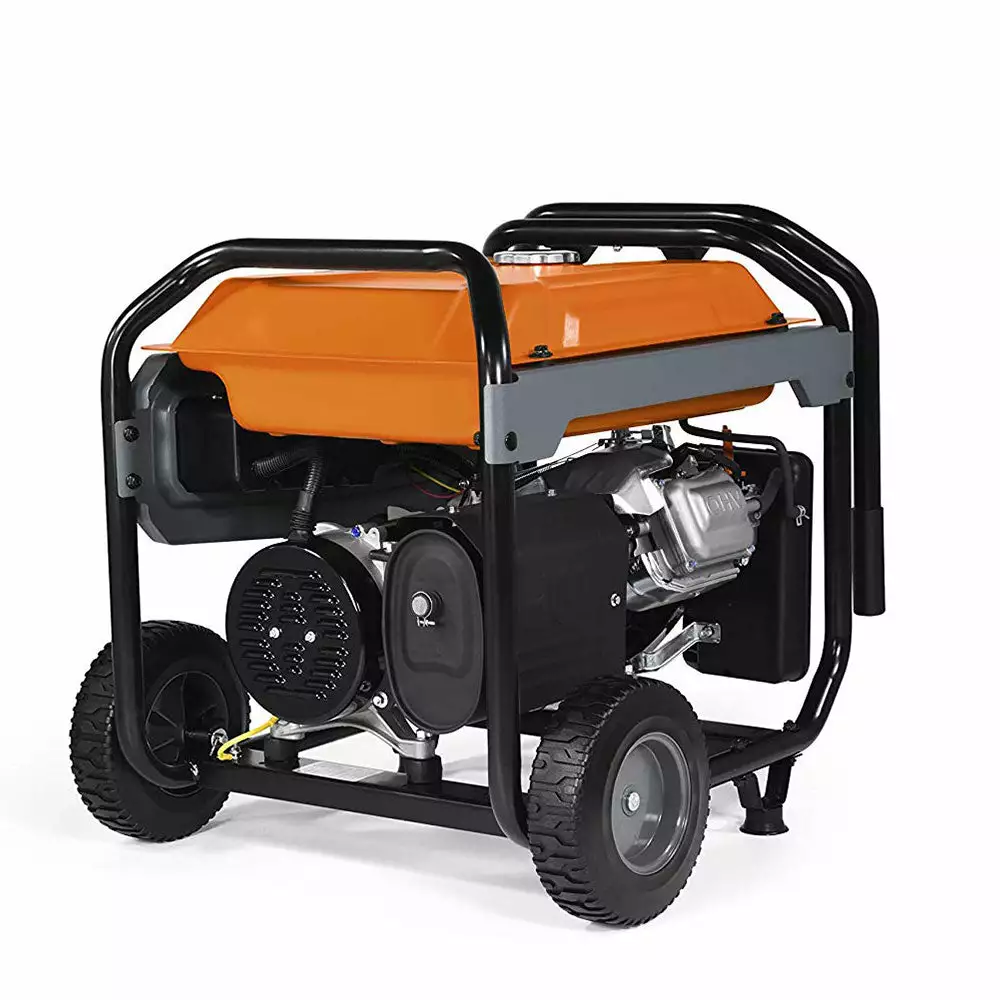 Gasoline Generators Generac 7683 6500W 120/240V GP6500 Gasoline Powered Portable Generator CO-SENSE 5 Gasoline Generators Generac 7683 6500W 120/240V GP6500 Gasoline Powered Portable Generator CO-SENSE