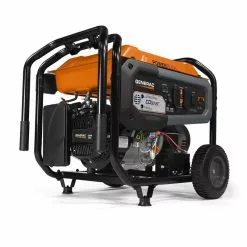 Gasoline Generators Generac 7686 10000 Watt 420cc Electric Start Gas Powered Portable Generator