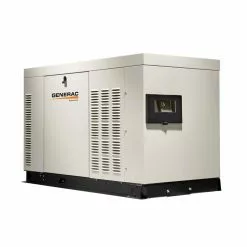Dual Fuel Generators Generac RG04524ANAC 45kW 120/240V Single Phase Automatic On Standby Generator