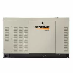 Dual Fuel Generators Generac RG04524ANAX 45000-Watt Aluminum Natural Gas/LP Standby Generator
