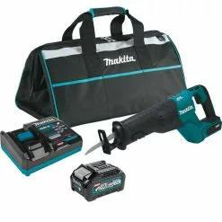 Makita GRJ01M1 40V MAX XGT Brushless Cordless Reciprocating Saw Kit W/ 4.0Ah Tools & Equipment