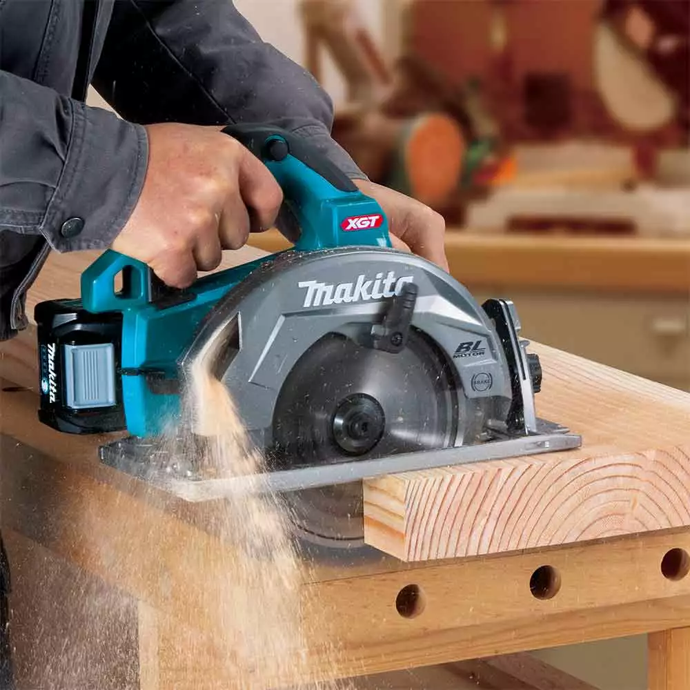 Makita GSH01M1 40V MAX XGT 7-1/4" Brushless Cordless Circular Saw Kit W/ 4.0Ah Tools & Equipment 9 Makita GSH01M1 40V MAX XGT 7-1/4" Brushless Cordless Circular Saw Kit W/ 4.0Ah Tools & Equipment