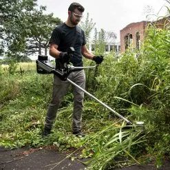 GreenWorks Commercial 82TB18 82V 18" Bike Handle String Trimmer - Bare Tool