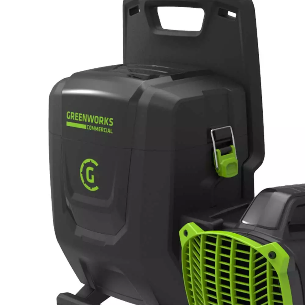 GreenWorks Commercial GBB700 82V 690 CFM Dual Port Backpack Blower - Bare Tool 4 GreenWorks Commercial GBB700 82V 690 CFM Dual Port Backpack Blower - Bare Tool