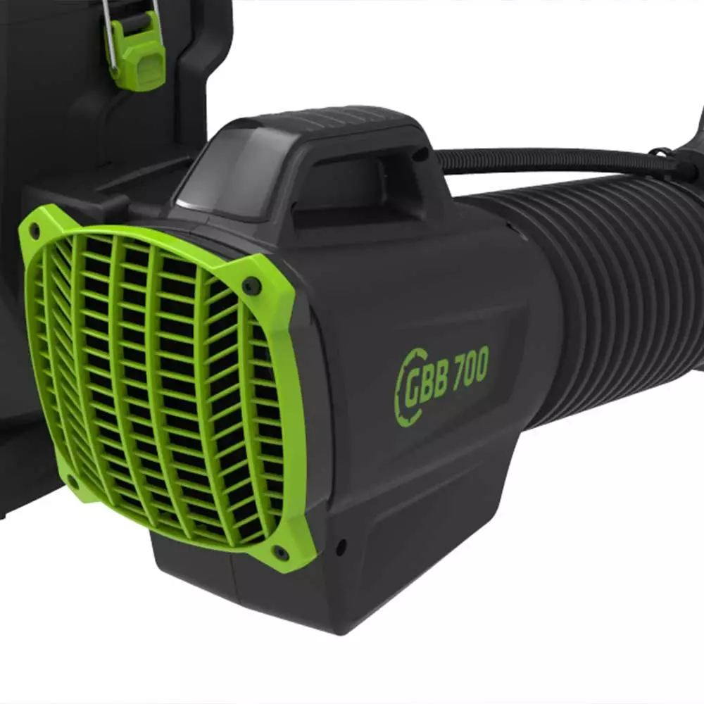 GreenWorks Commercial GBB700 82V 690 CFM Dual Port Backpack Blower - Bare Tool 6 GreenWorks Commercial GBB700 82V 690 CFM Dual Port Backpack Blower - Bare Tool