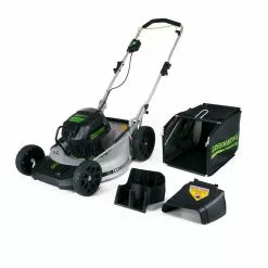 Lawn & Outdoor Power GreenWorks Commercial GM210 82V 21’’ Brushless Walk Behind Lawn Mower -Bare Tool