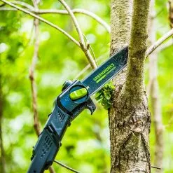 Lawn & Outdoor Power GreenWorks Commercial GS100 82V 10’’ Cordless Brushless Pole Saw - Bare Tool