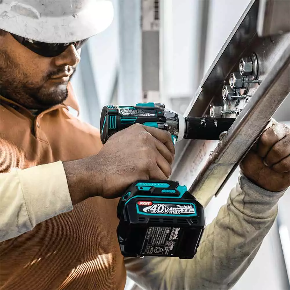 Tools & Equipment Makita GWT05D 40V MAX XGT 1/2" Sq. Brushless Cordless Drive Impact Wrench Kit 12 Tools & Equipment Makita GWT05D 40V MAX XGT 1/2" Sq. Brushless Cordless Drive Impact Wrench Kit