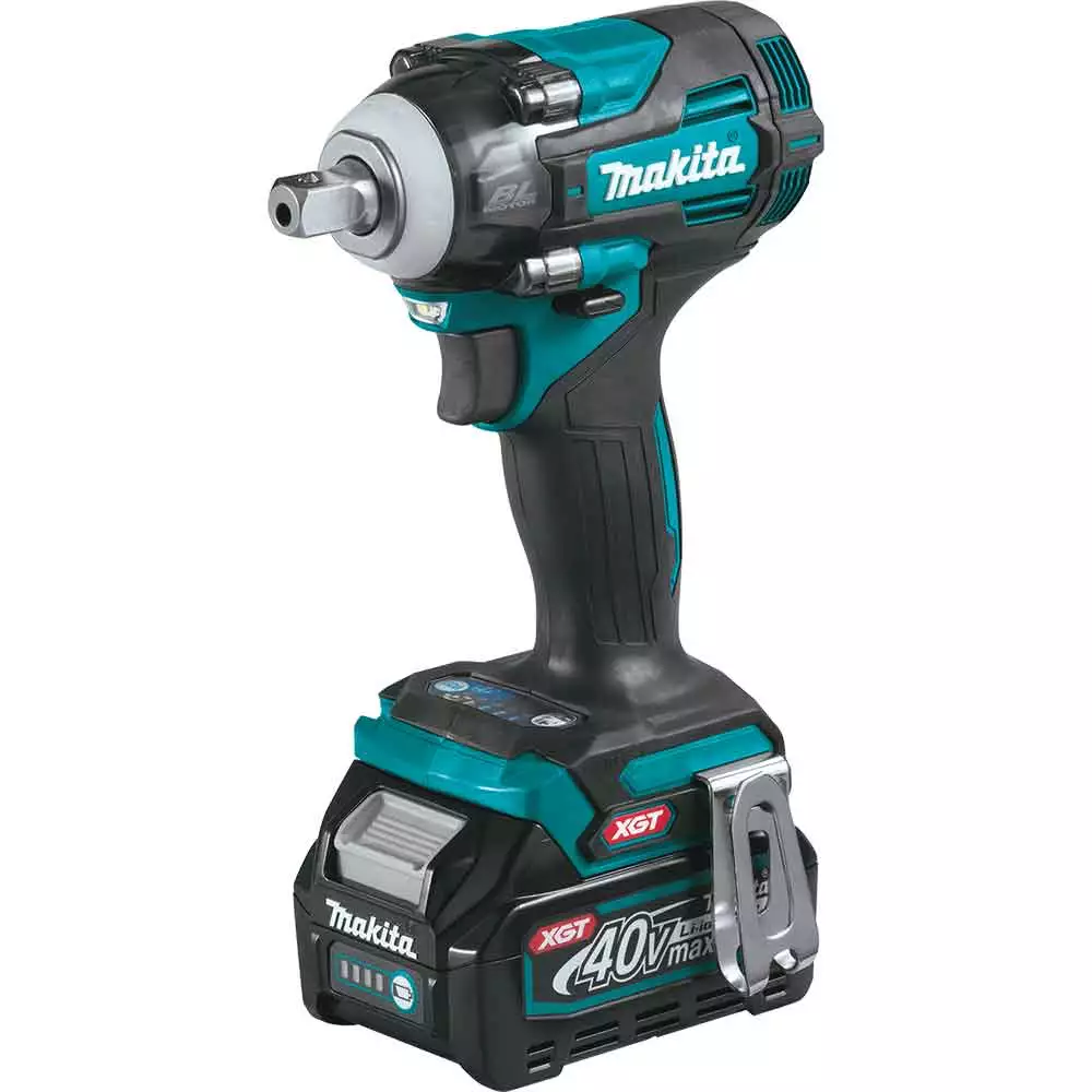 Tools & Equipment Makita GWT05D 40V MAX XGT 1/2" Sq. Brushless Cordless Drive Impact Wrench Kit 4 Tools & Equipment Makita GWT05D 40V MAX XGT 1/2" Sq. Brushless Cordless Drive Impact Wrench Kit