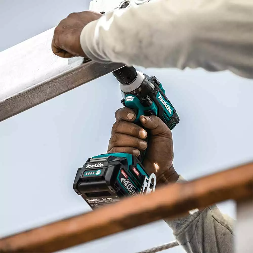 Tools & Equipment Makita GWT05D 40V MAX XGT 1/2" Sq. Brushless Cordless Drive Impact Wrench Kit 11 Tools & Equipment Makita GWT05D 40V MAX XGT 1/2" Sq. Brushless Cordless Drive Impact Wrench Kit