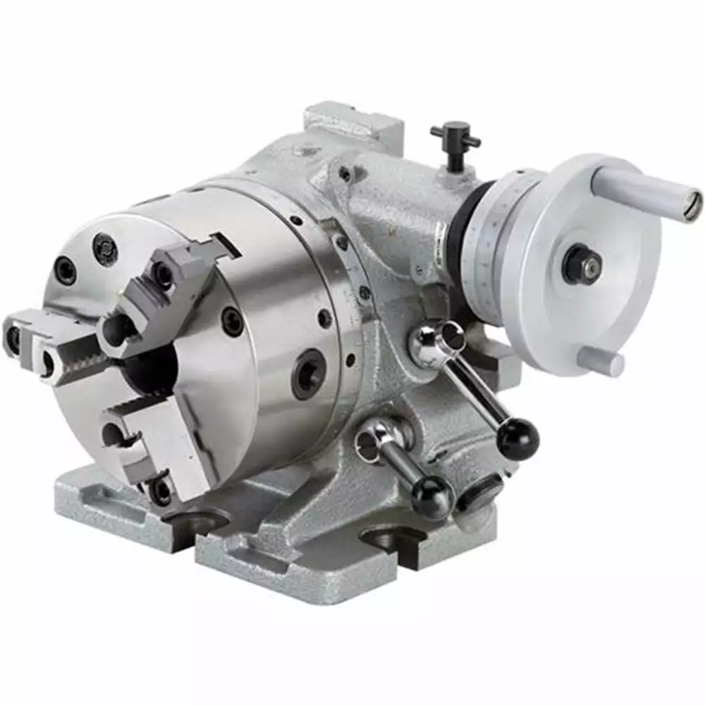 Grizzly H7506 Horizontal/Vertical Rotary Indexing Table With Chuck Tools & Equipment 3 Grizzly H7506 Horizontal/Vertical Rotary Indexing Table With Chuck Tools & Equipment