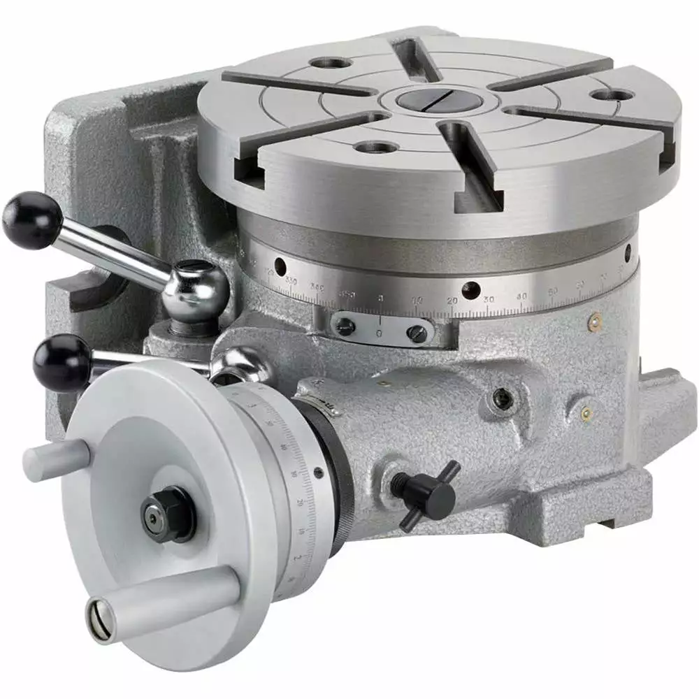 Grizzly H7506 Horizontal/Vertical Rotary Indexing Table With Chuck Tools & Equipment 4 Grizzly H7506 Horizontal/Vertical Rotary Indexing Table With Chuck Tools & Equipment