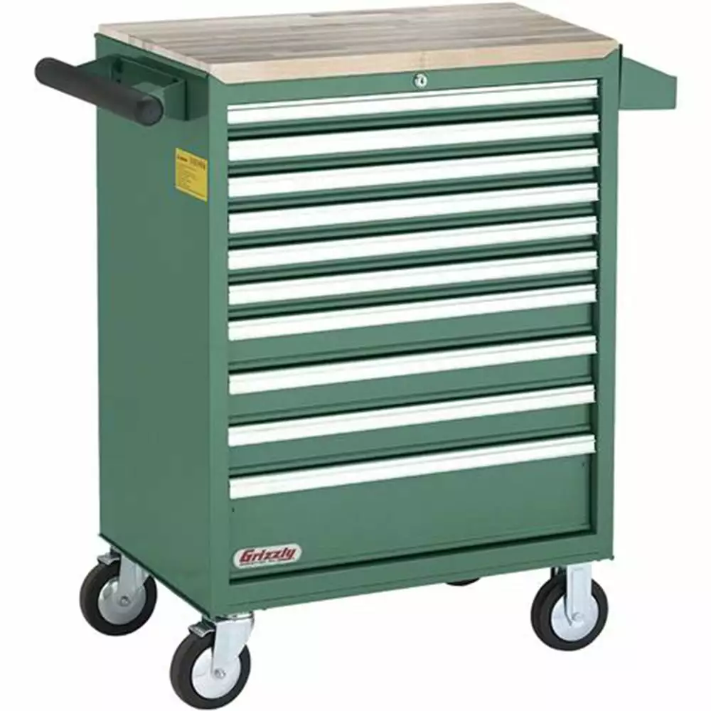 Grizzly H7730 10 Drawer Rolling Tool Cabinet 3 Grizzly H7730 10 Drawer Rolling Tool Cabinet