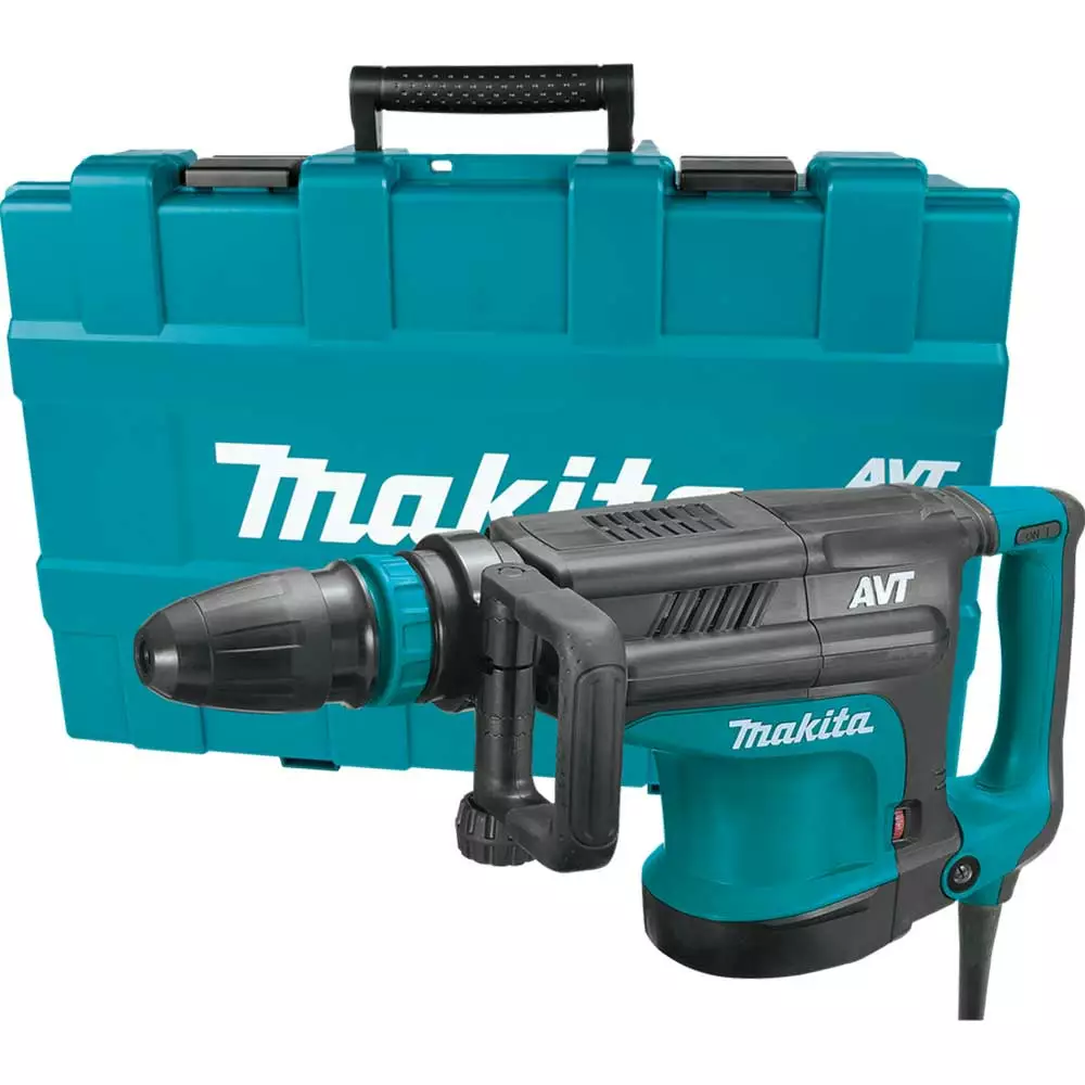 Makita HM1213C AVT Corded Demolition Hammer Compatible W/ SDS-MAX Bits Tools & Equipment 3 Makita HM1213C AVT Corded Demolition Hammer Compatible W/ SDS-MAX Bits Tools & Equipment