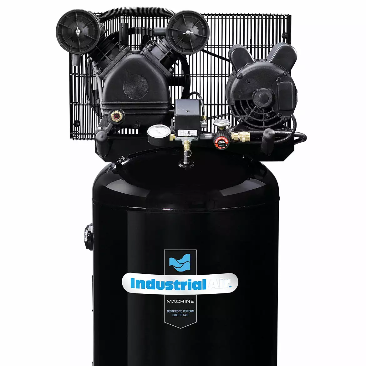 Industrial Air ILA1683066 120/240-Volt 20-Gallon 1.6 HP Vertial Air Compressor Tools & Equipment 4 Industrial Air ILA1683066 120/240-Volt 20-Gallon 1.6 HP Vertial Air Compressor Tools & Equipment