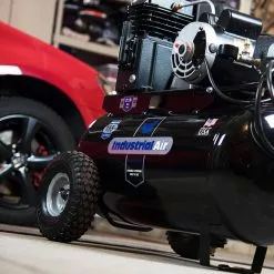 Industrial Air IPA1882054 20 Gallon 155-Psi 1.9 HP Horizontal Air Compressor