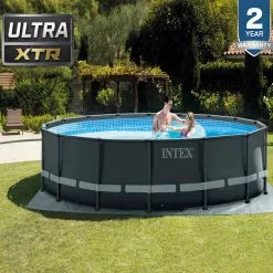 Pools Intex 26325EH 16 Feet X 48 Inch Ultra XTR Metal Frame Pool W/ Sand Filter Pump